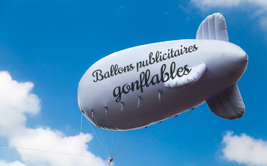 Ballons publicitaires gonflables